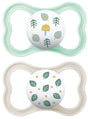 bamed baby italia mam air succhietto 6 mesi silicone maschio 2 pezzi mam ean 9001616840258