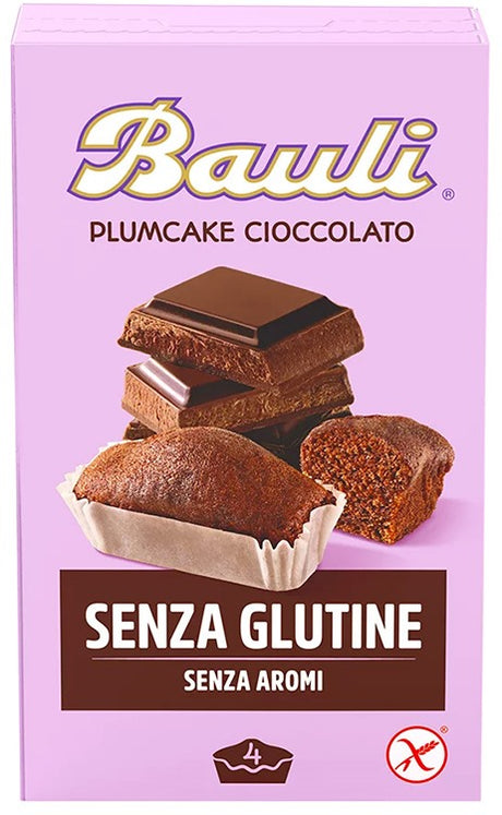 bauli bauli plumcake senza al cioccolato 4 pezzi x 33 g bauli ean 8001720648598