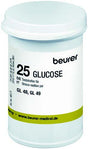 beurer medical italia strisce misurazione glicemia beurer per glucometro gl48gl49 in flacone 50 pezzi beurer ean 4211125463762