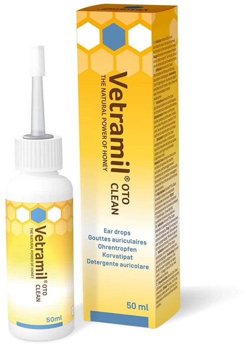 bfactory health products b v vetramil oto clean 50 ml vetramil ean 8717438010977