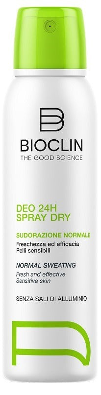 bioclin bioclin deo 24h spray dry nuova formula 150 ml bioclin ean 8055510248727