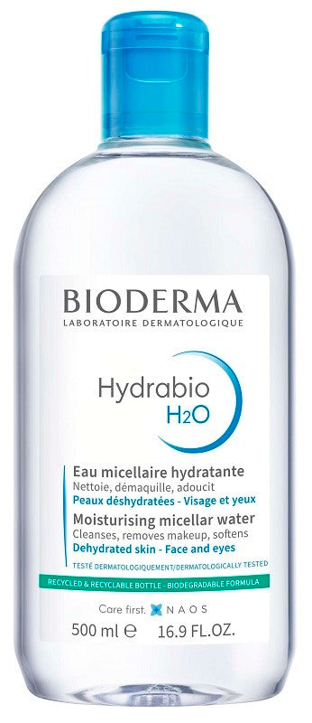 bioderma italia hydrabio h2o soluzione micellare struccante idratante 500 ml bioderma ean 3701129811702