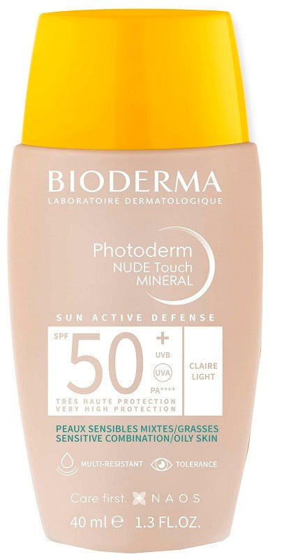 bioderma italia photoderm nude touch claire spf50 40 ml bioderma ean 3701129803448