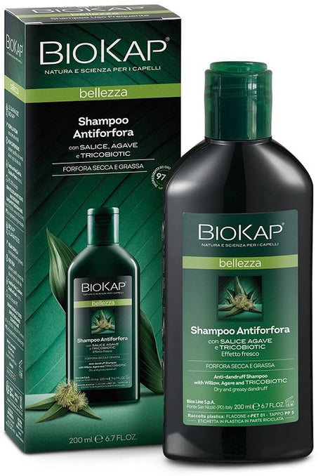 biokap biokap bellezza shampoo antiforfora con tricobiotic 200 ml biokap ean 8030243040473