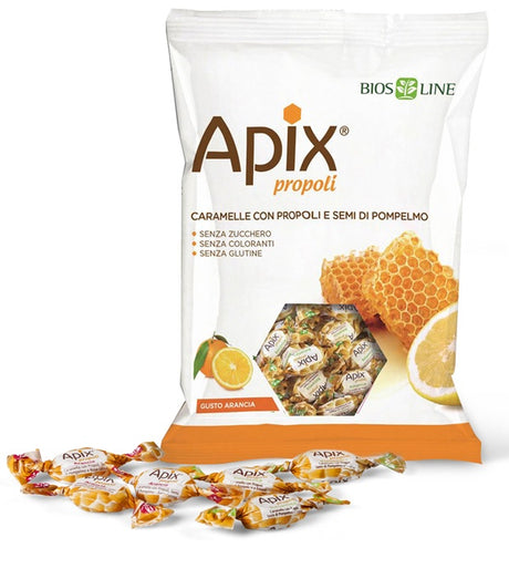 bios line apix propoli caramella arancia 50 g biosline apix ean 8030243009111