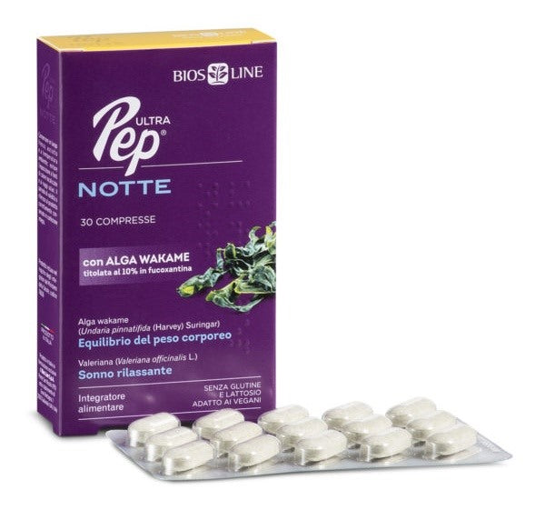 bios line spa ultra pep notte 30 compresse ultra pep ean 8030243009722