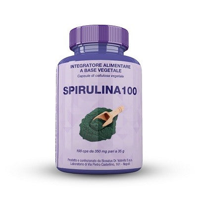biosalus di vatrella a spirulina100 100 capsule 35 grammi