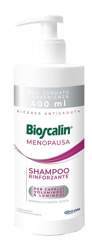 bioscalin bioscalin menopausa shampoo rinforzante 400 ml bioscalin ean 8032523250251