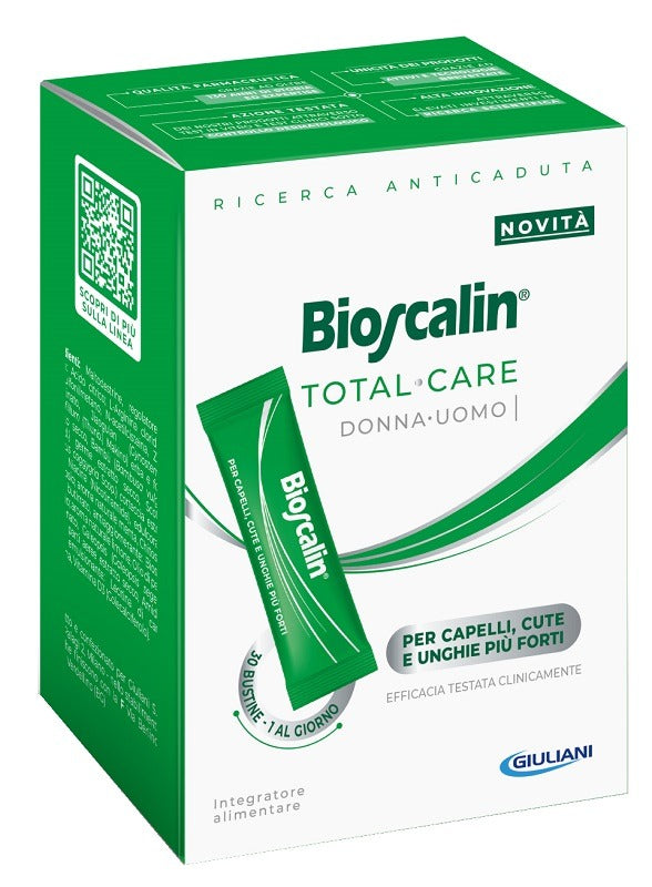 bioscalin bioscalin total care 30 bustine bioscalin ean 8032523250053
