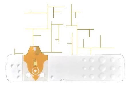 bioseven strisce misurazione glicemia linea d oro 50 pezzi linea d