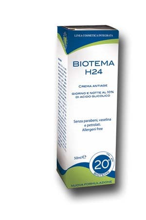 biotema biotema h24 crema acido glicolico 10 50 ml biotema