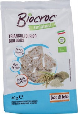 biotobio biocroc triangoli di riso bio 40 g biotobio ean 8016323022843