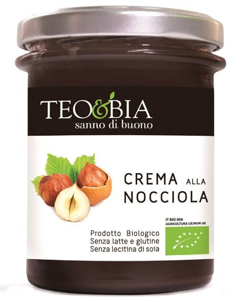 biotobio teobia crema alla nocciola bio senza latte 212 g biotobio ean 8052204540006
