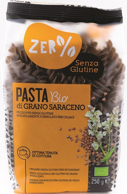biotobio zero glutine fusilli grano saraceno integrale senza glutine250 g zer glutine ean 8016323005464