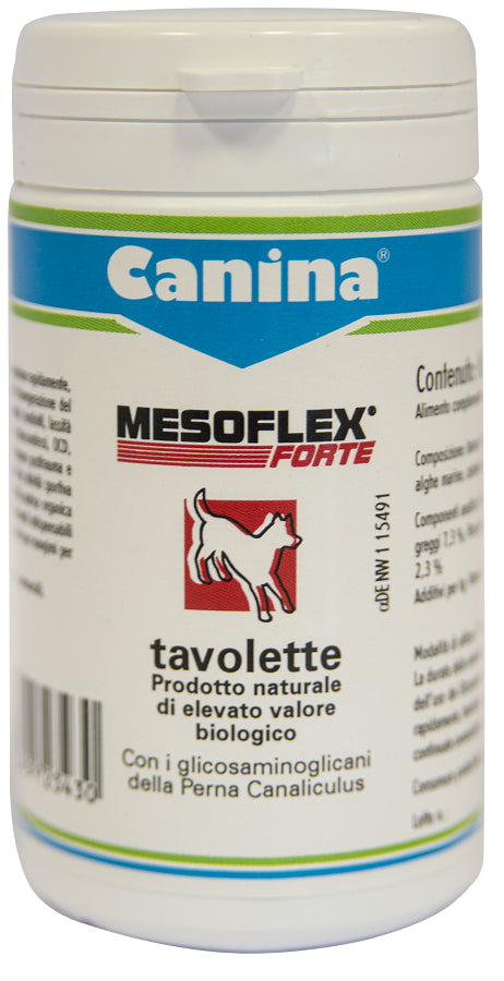canina pharma mesoflex forte 60 tavolette mesoflex ean 4027565723430