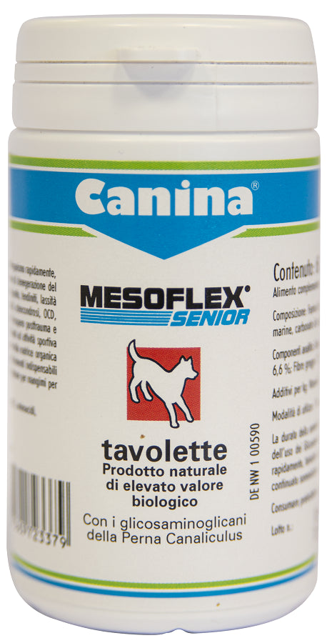 canina pharma mesoflex senior 60 tavolette mesoflex ean 4027565723379