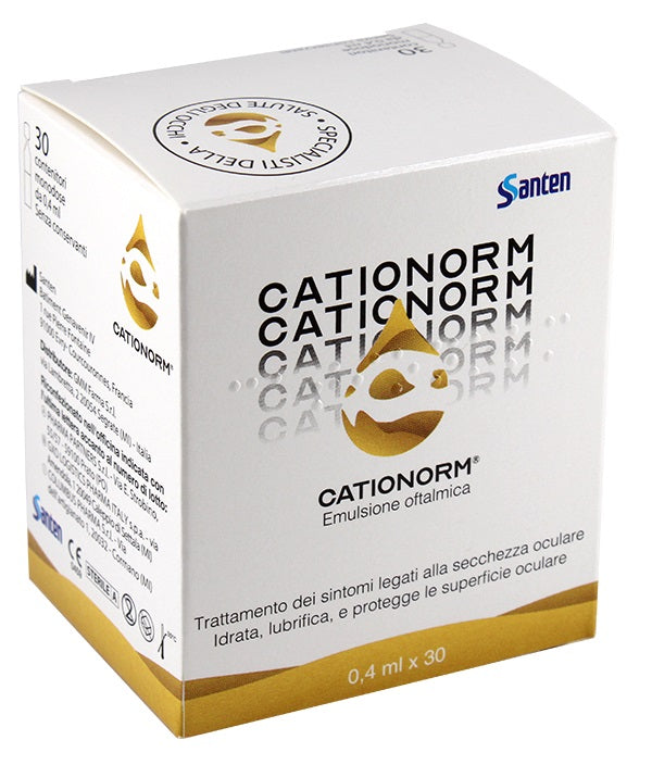 cationorm cationorm gocce 30 fiale monodose da 040 ml cationorm