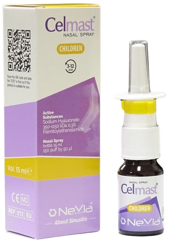 celmast celmast nasal spray childrren 15 ml celmast ean 8054794360101