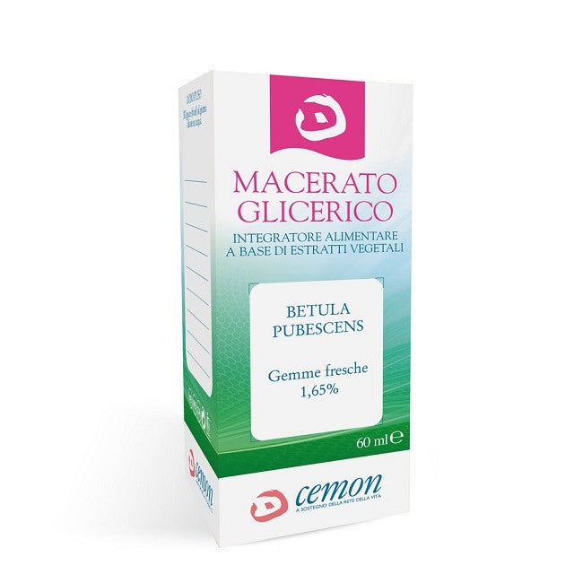 cemon betula pubescens gemme macerato glicerico 60 ml cemon ean 8013901660596