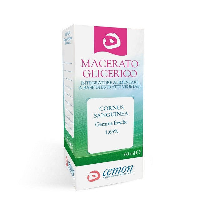 cemon cornus sanguinea gemme macerato glicerico 60 ml cemon ean 8013901660862