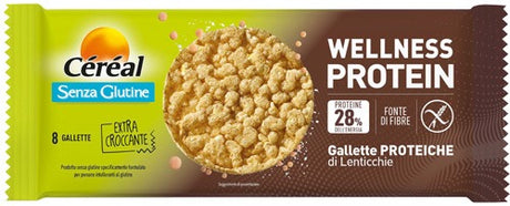 cereal cereal wellness protein gallette proteiche di lenticchie gusto naturale 70 g cereal ean 3175681306172