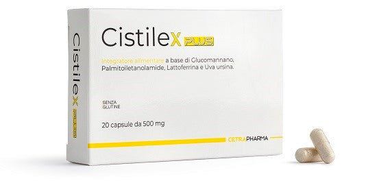 cetra pharma cistilex plus 20 capsule cetra pharma ean 8059388710041