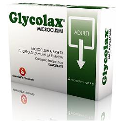 chemists research glycolax microclismi 6 pezzi 9 g glycolax