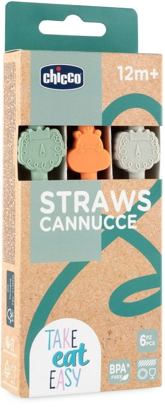 chicco artsana chicco cannucce silicone 12 mesi chicco ean 8058664175192