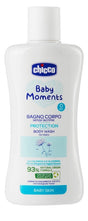chicco artsana spa chicco baby moments bagno corpo senza lacrime protection 200 ml chicco ean 8058664138326