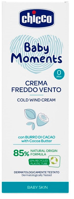 chicco artsana spa chicco baby moments crema freddo vento 50 ml chicco ean 8058664138487