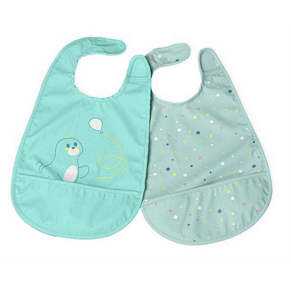chicco chicco bavaglina pappa azzurro 6m 2 pezzi chicco ean 8058664193790