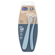 chicco chicco cucchiaio in silicone doppio azzurro 6m chicco ean 8058664192441