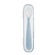 chicco chicco softly spoon cucchiaio morbido in silicone grigio 6m con custodia chicco ean 8058664192458