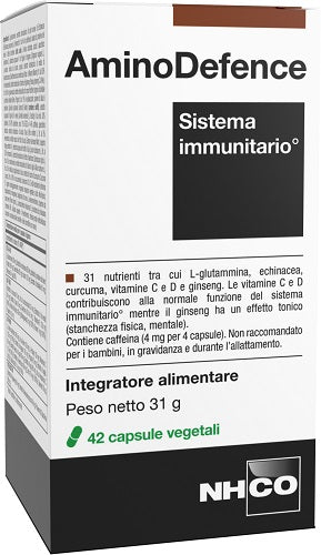 chiesi farmaceutici nhco aminodefence 42 capsule chiesi farmaceutici ean 8025153004103