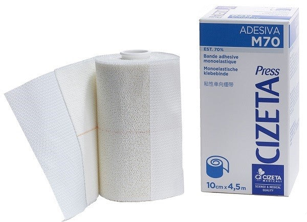 cizeta medicali cizeta press adesiva m70 benda monoelastica est 70 m 45x10 cm ean 8054329368695