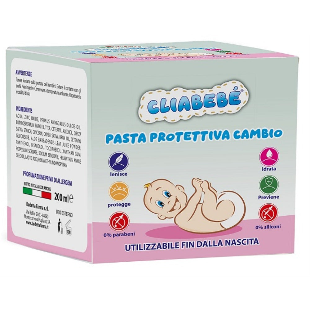cliabebe cliabebe pasta ossido zinco 200 ml cliabebe ean 8059693741549