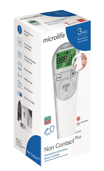 colpharma termometro frontale microlife no contact plus nc200 microlife ean 4719003402914