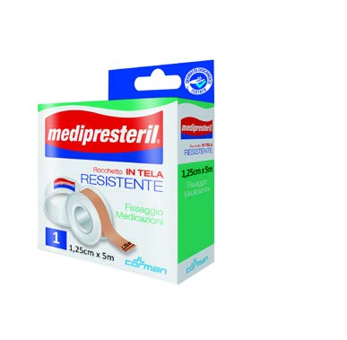corman cerotto in rocchetto medipresteril in tela resistente m5x125cm medi presteril ean 8016867000840