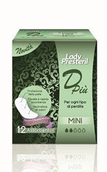 corman lady presteril dpiu mini 12 pezzi lady presteril ean 8016867003841
