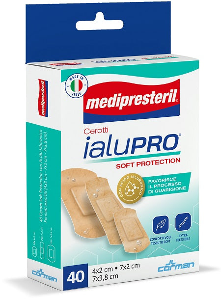 corman medipresteril cerotti ialupro soft proteciont 3 formati assortiti 40 pezzi medi presteril ean 8016867016032