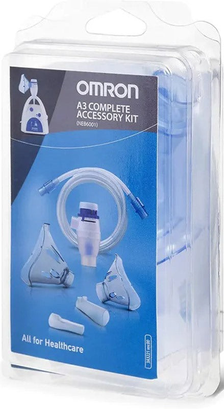 corman omron a3 complete kit ricambio ampolla regolabile tubo mascherina pediatrica mascherina adulti forcelle nasali boccaglio omron ean 4015672109681