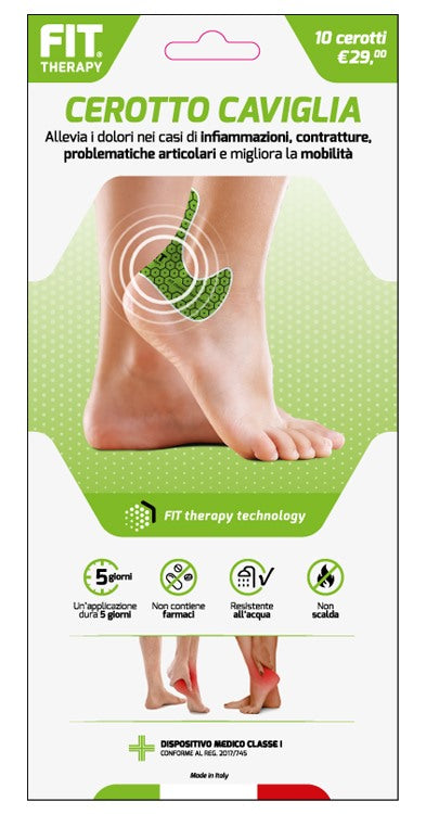 d fenstec fit therapy cerotto caviglia 10 pezzi ean 8051277674014