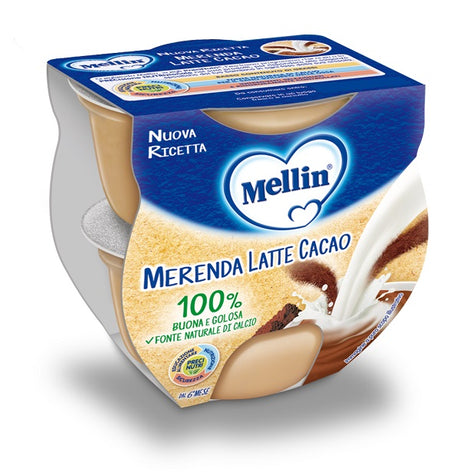 danone nutricia soc ben mellin merenda latte cacao 2 x 100 g mellin ean 8017619317964