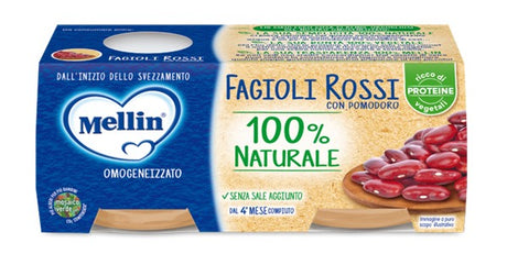 danone nutricia soc ben mellin omogeneizzato fagioli rossi 2 x 80 g mellin ean 5900852051050