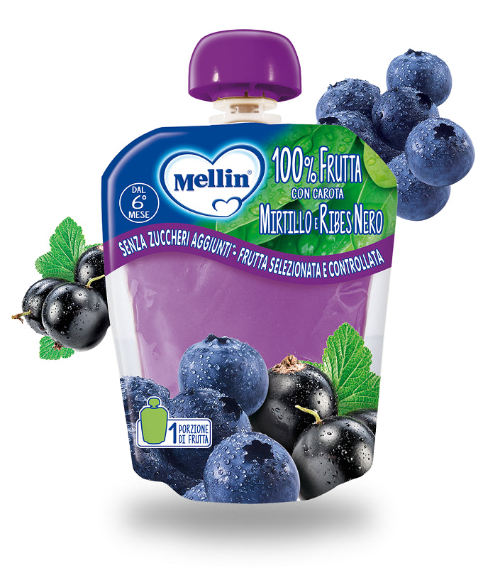 danone nutricia soc ben mellin pouch mirtilloribes 90 g mellin ean 8017619400369