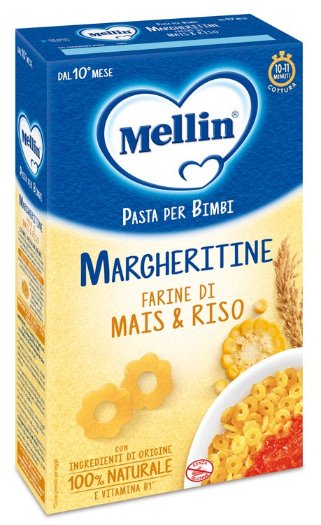 danone nutricia spa soc ben mellin margheritine con mais e riso 280 g mellin ean 8017619401236