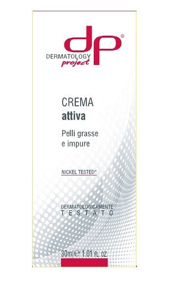 dermatology project dp crema attiva pelli impure tendenza acneica 30 ml