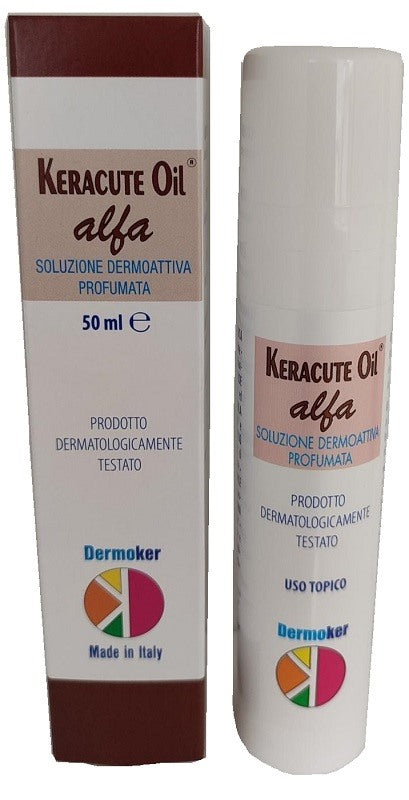 dermoker di di mauro marcello keracute oil alfa soluzione dermoattiva profumata