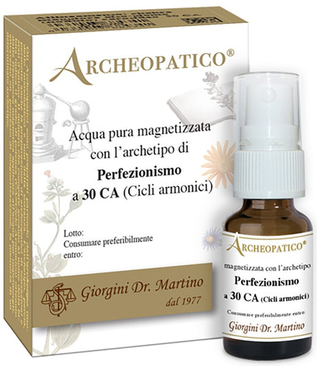 dr giorgini ser vis archeopatico acqua pura magnetizzata con archetipo perfezionismo a 30 cicli armonici 10 ml giorgini ean 8051827619755