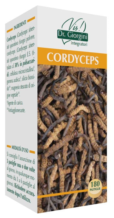 dr giorgini ser vis cordyceps 180 pastiglie giorgini ean 8058045121657